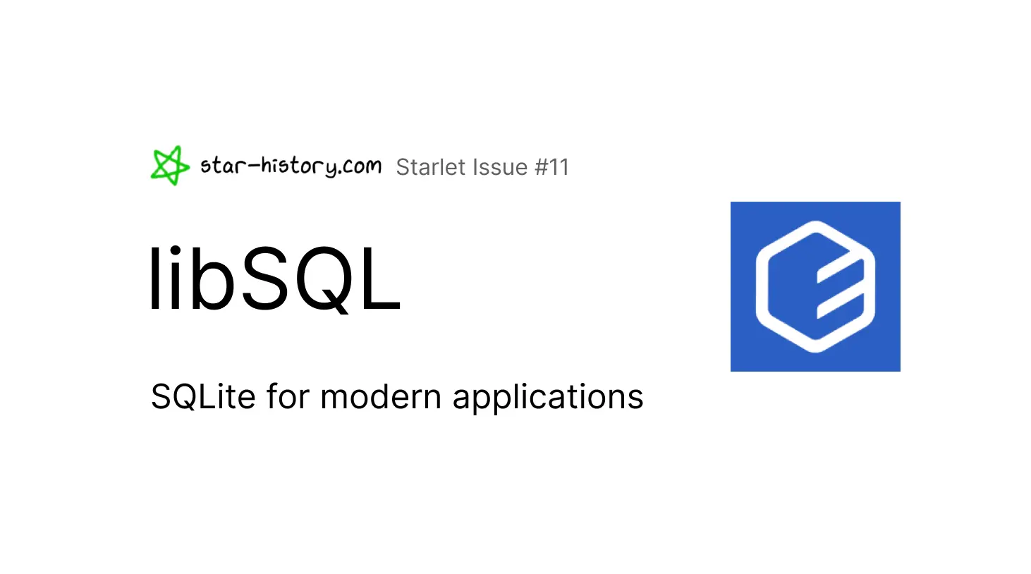 Starlet #11 libSQL: SQLite for modern applications
