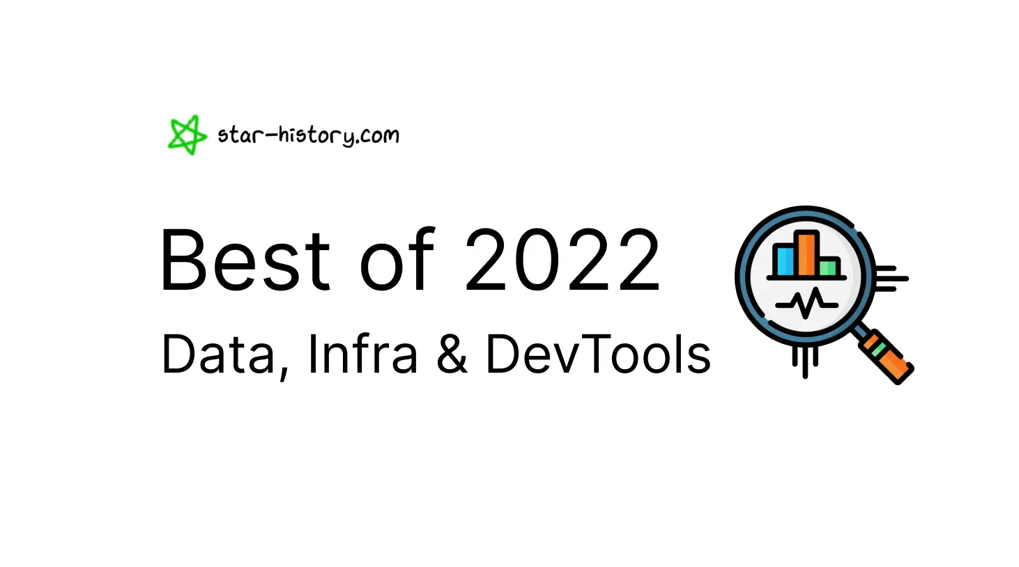 Star History Open Source Best of 2022 | Data, Infra & DevTools